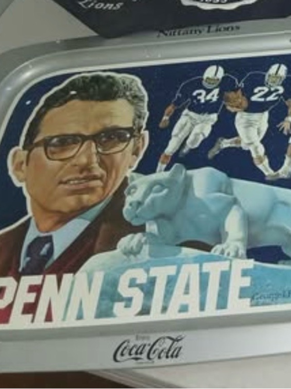 Penn State UPewter-Colored Collegiate Decorative Beer Stein - Nittany Lions - Picture 12 of 14